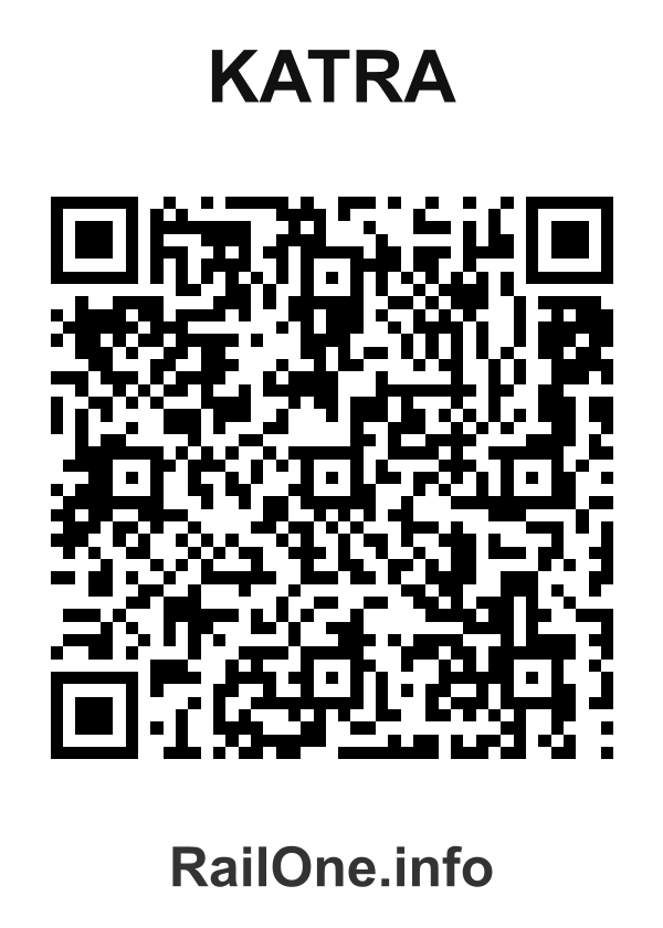 RailOne QR Code for Katra station