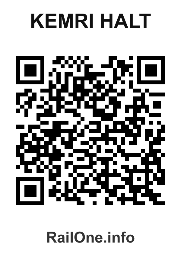 RailOne QR Code for Kemri Halt station