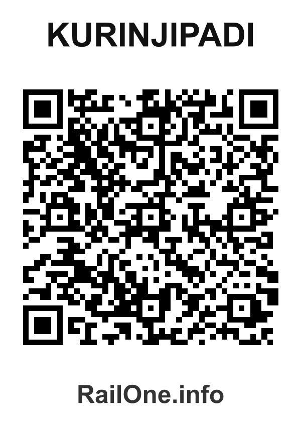 RailOne QR Code for Kurinjipadi station
