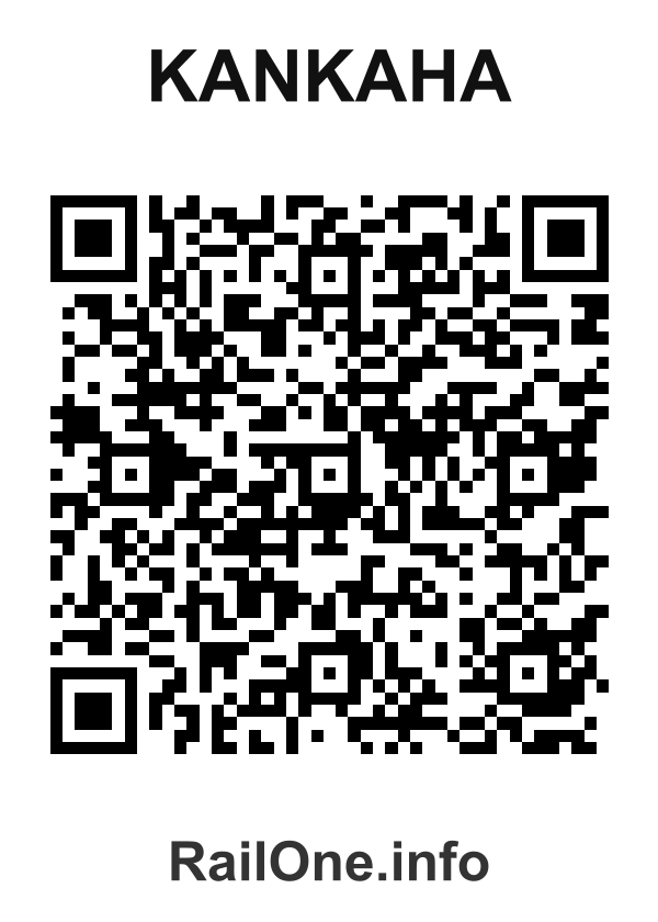 RailOne QR Code for Kankaha station