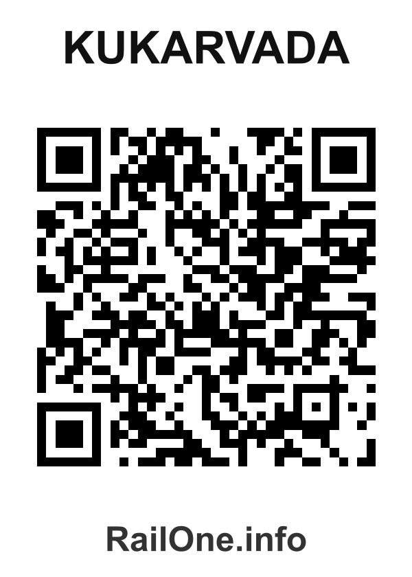 RailOne QR Code for Kukarvada station