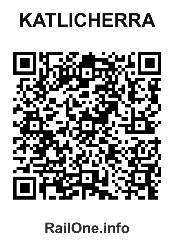 RailOne QR Code for Katlicherra station