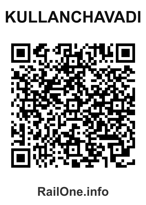 RailOne QR Code for Kullanchavadi station