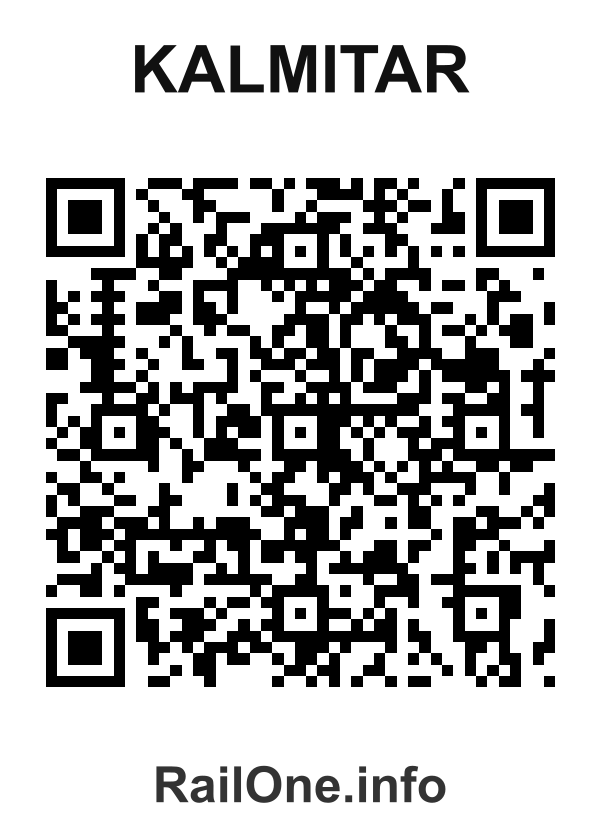 RailOne QR Code for Kalmitar station