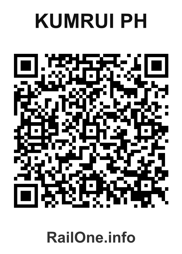 RailOne QR Code for Kumrui Ph station