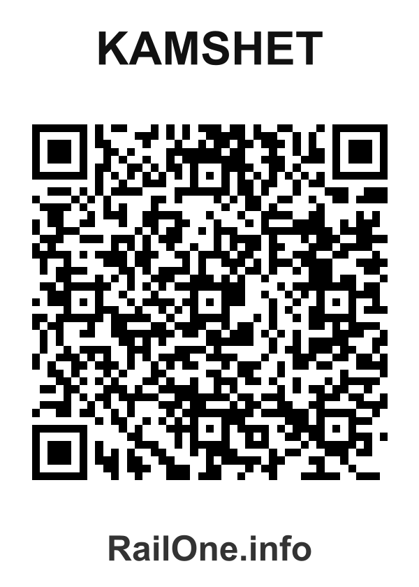 RailOne QR Code for Kamshet station