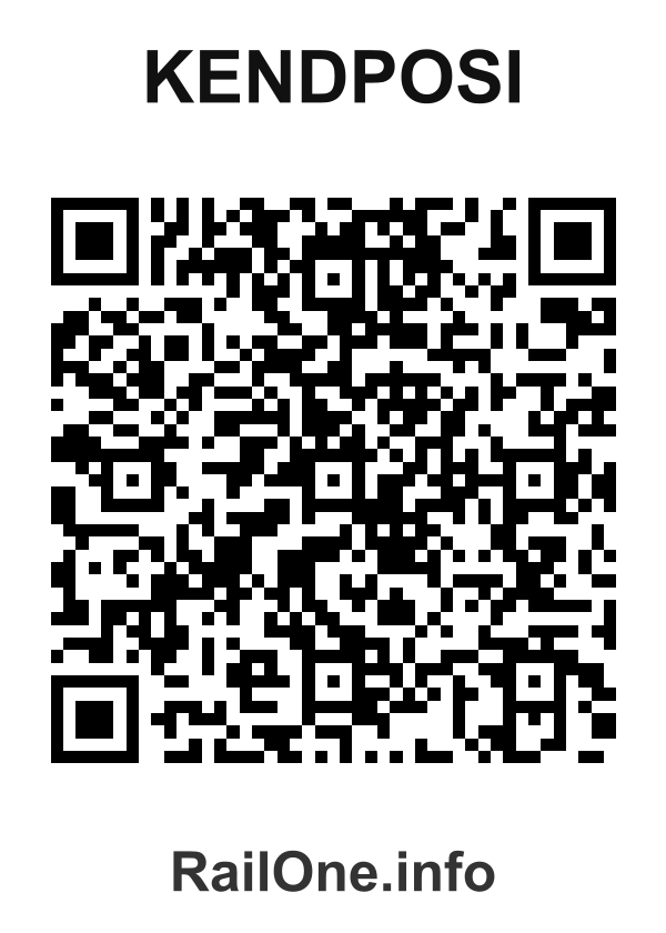 RailOne QR Code for Kendposi station