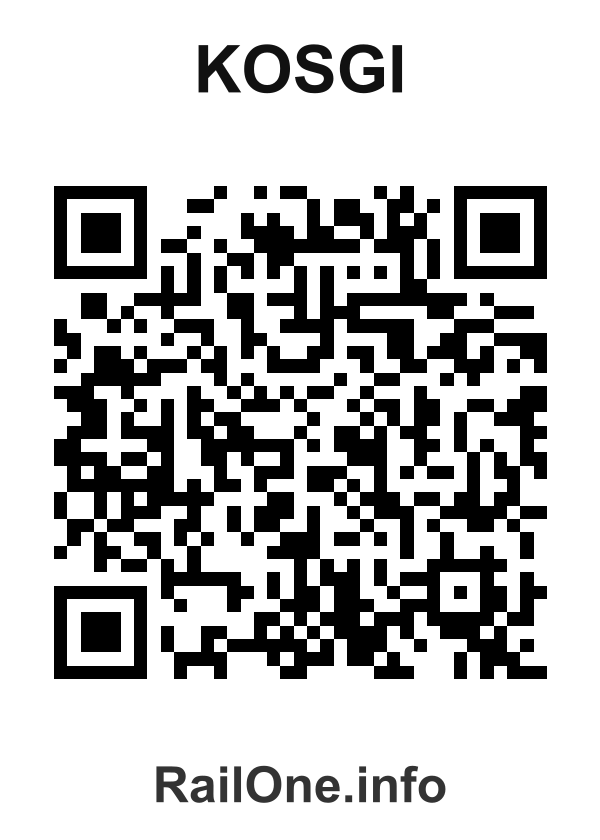 RailOne QR Code for Kosgi station