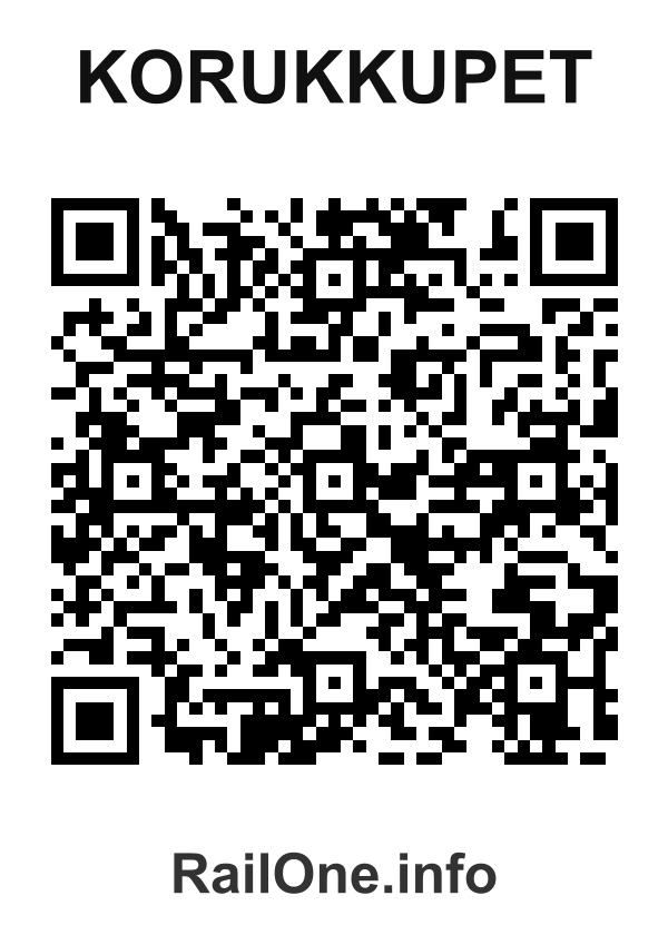 RailOne QR Code for Korukkupet station