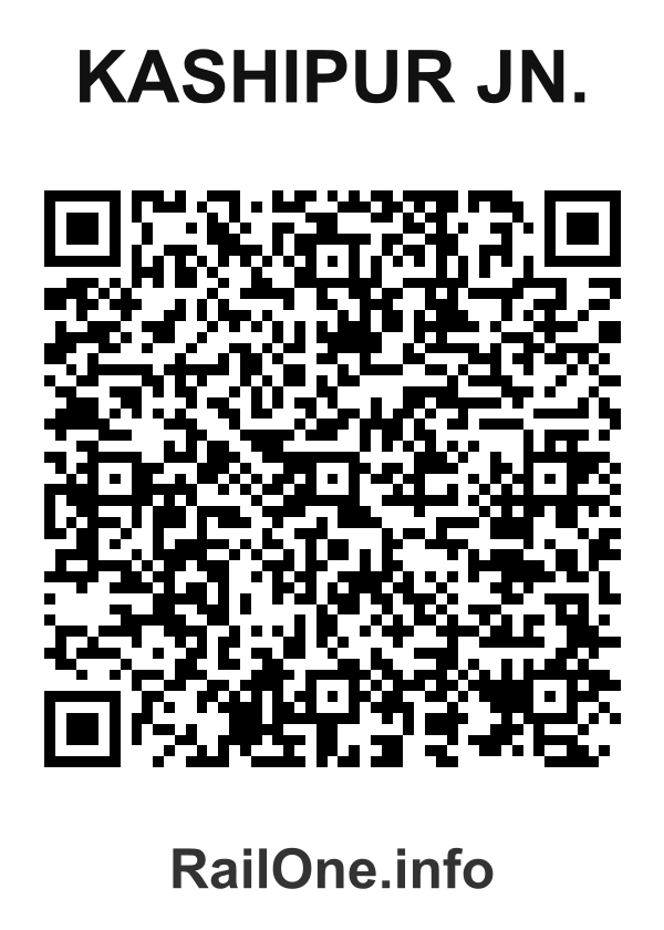 RailOne QR Code for Kashipur Jn. station