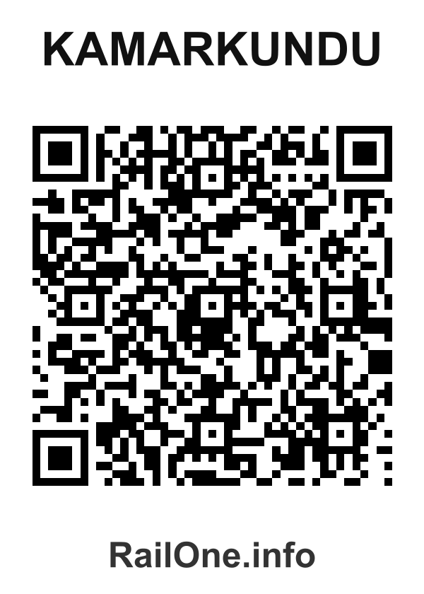 RailOne QR Code for Kamarkundu station