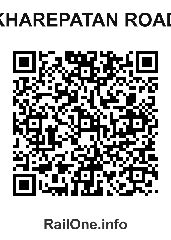 RailOne QR Code for Kharepatan Road station