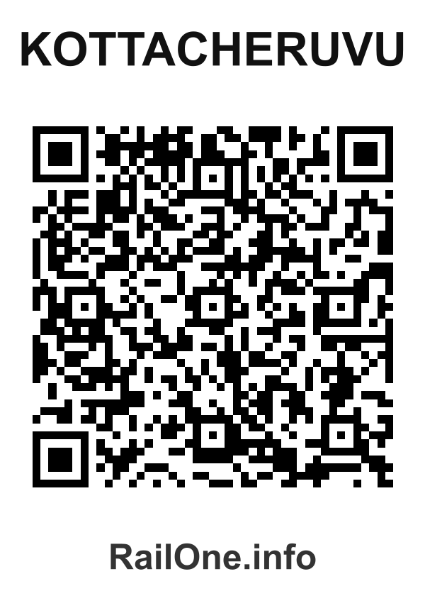 RailOne QR Code for Kottacheruvu station