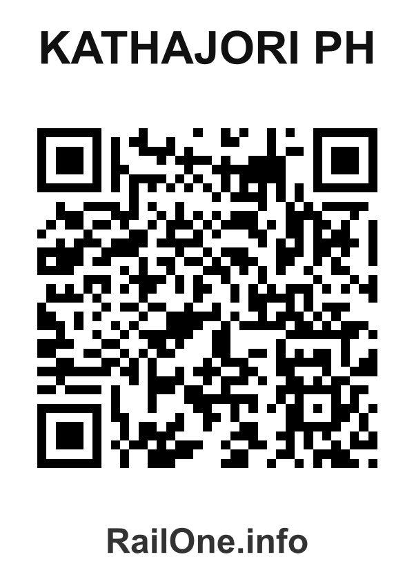 RailOne QR Code for Kathajori Ph station
