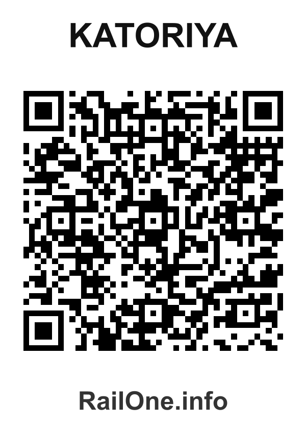 RailOne QR Code for Katoriya station