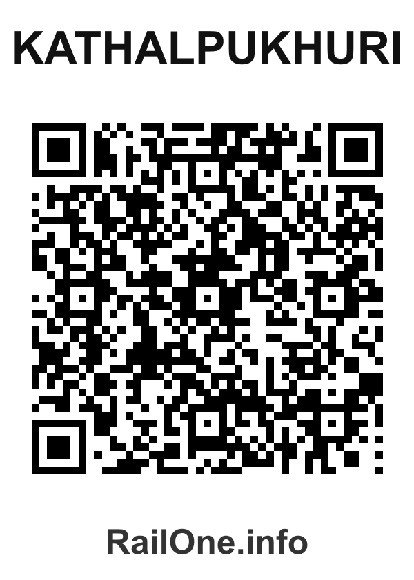 RailOne QR Code for Kathalpukhuri station