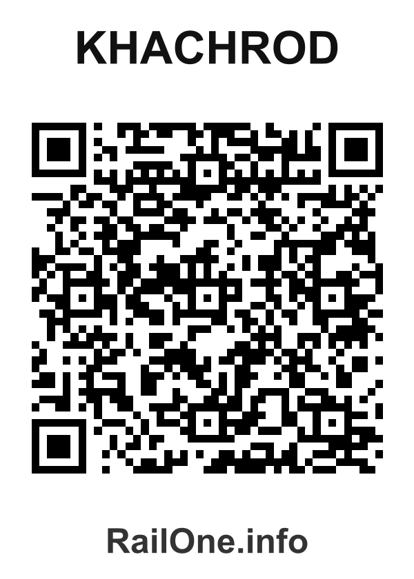 RailOne QR Code for Khachrod station