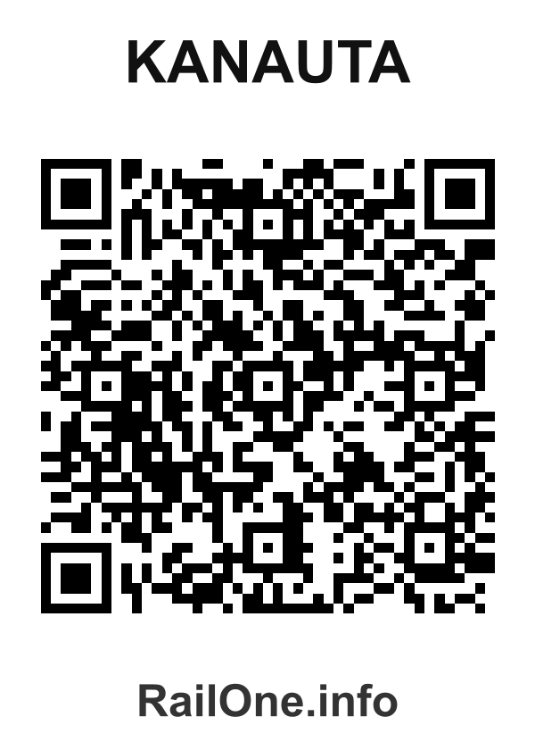 RailOne QR Code for Kanauta station