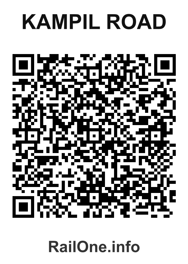 RailOne QR Code for Kampil Road station