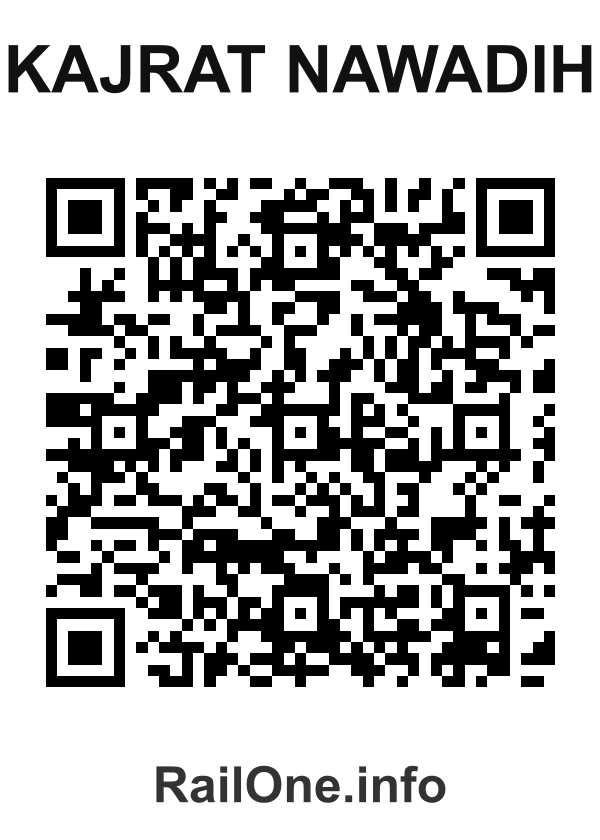 RailOne QR Code for Kajrat Nawadih station