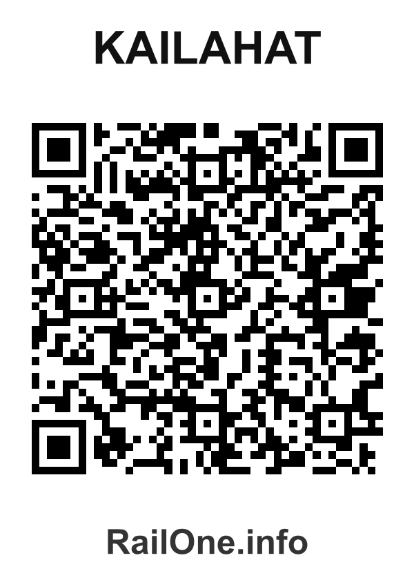 RailOne QR Code for Kailahat station