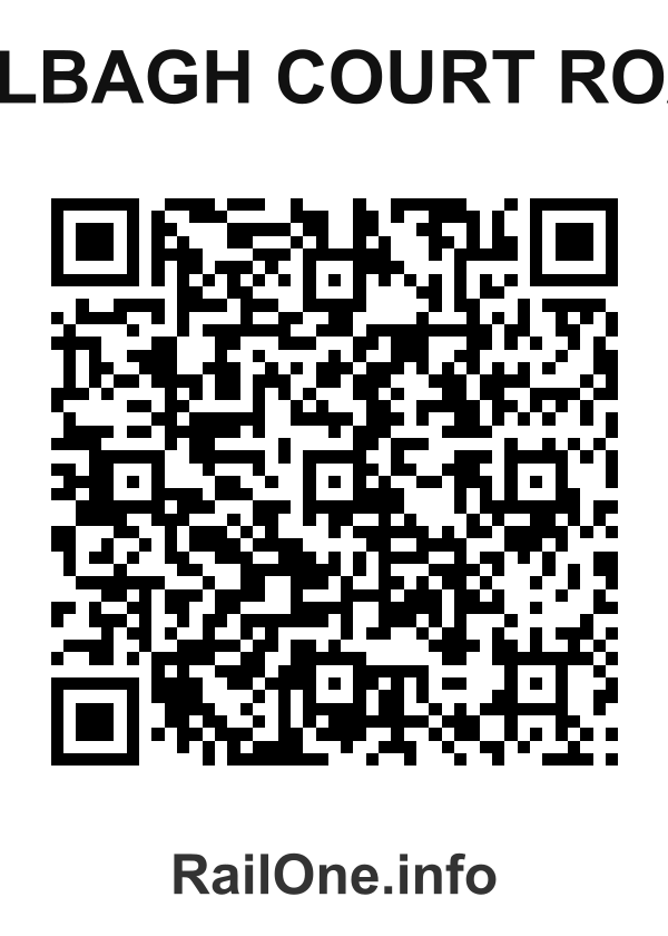 RailOne QR Code for Lalbagh Court Road station