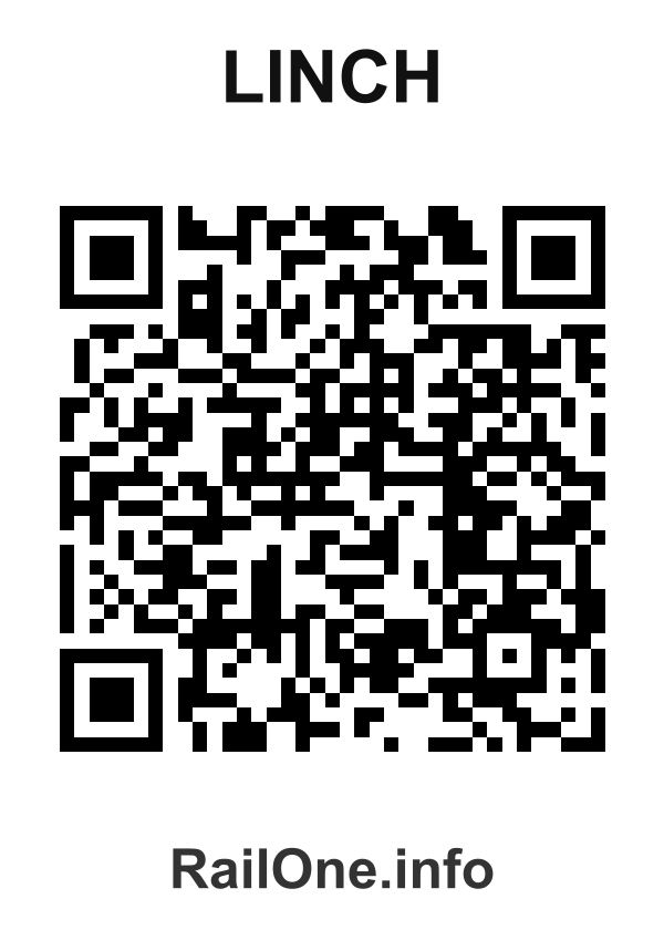 RailOne QR Code for Linch station