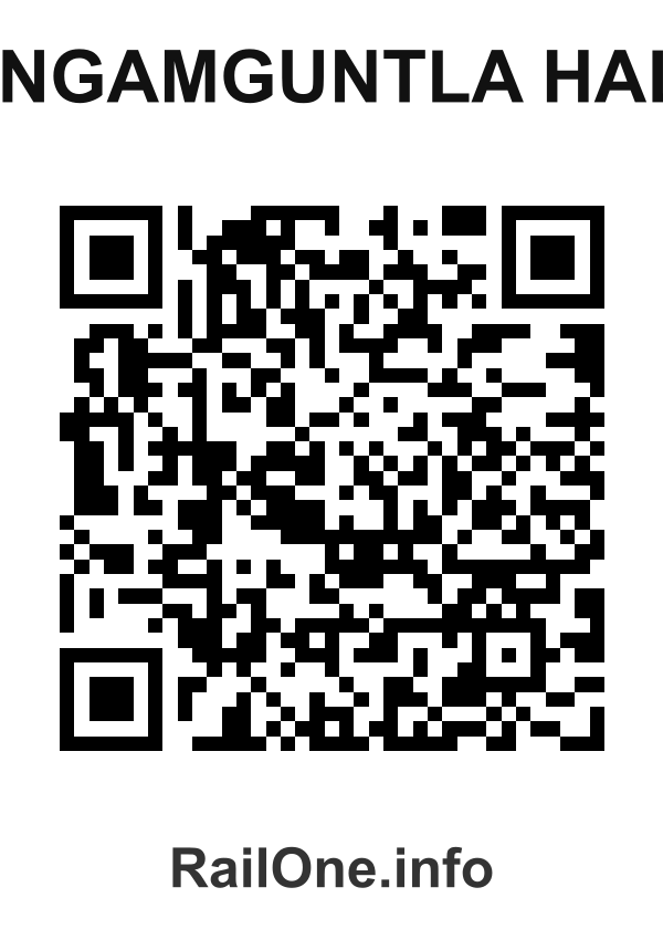 RailOne QR Code for Lingamguntla Halt station