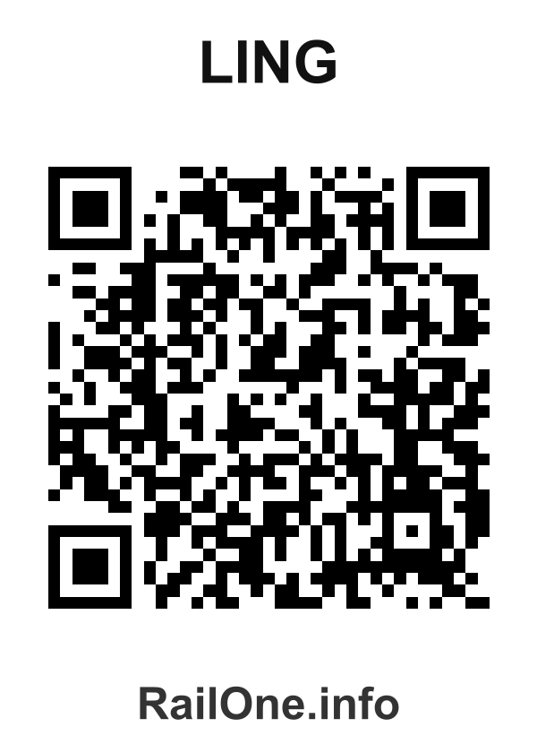 RailOne QR Code for Ling station