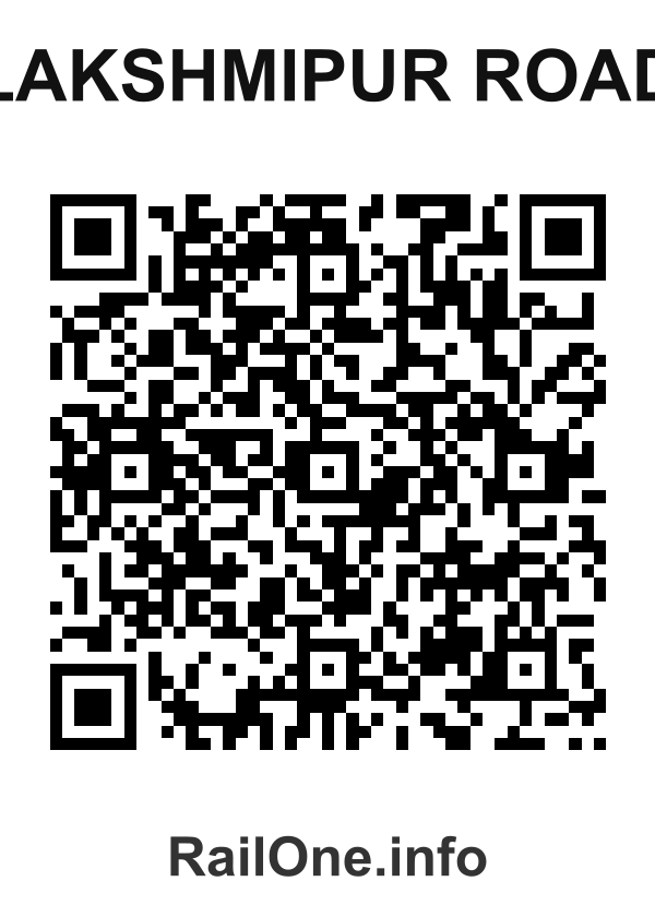 RailOne QR Code for Lakshmipur Road station