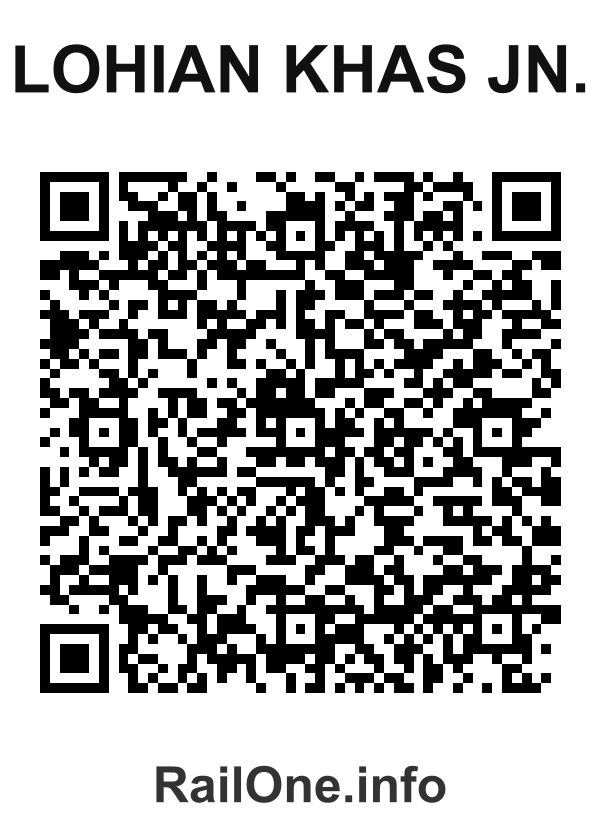 RailOne QR Code for Lohian Khas Jn. station