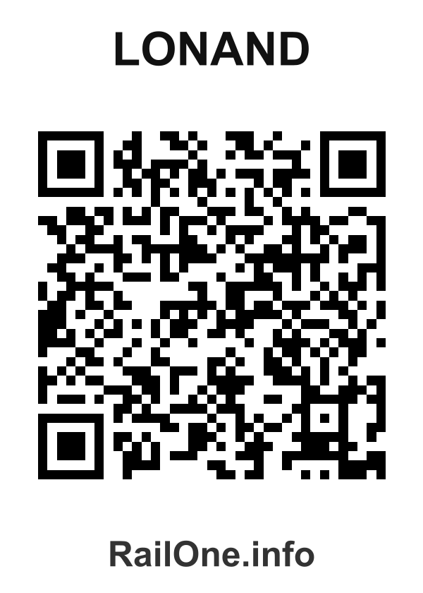 RailOne QR Code for Lonand station