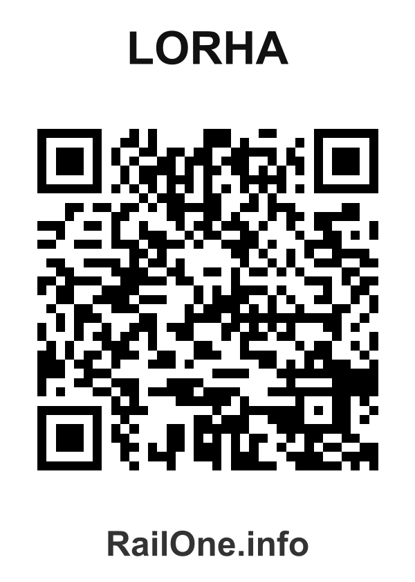 RailOne QR Code for Lorha station