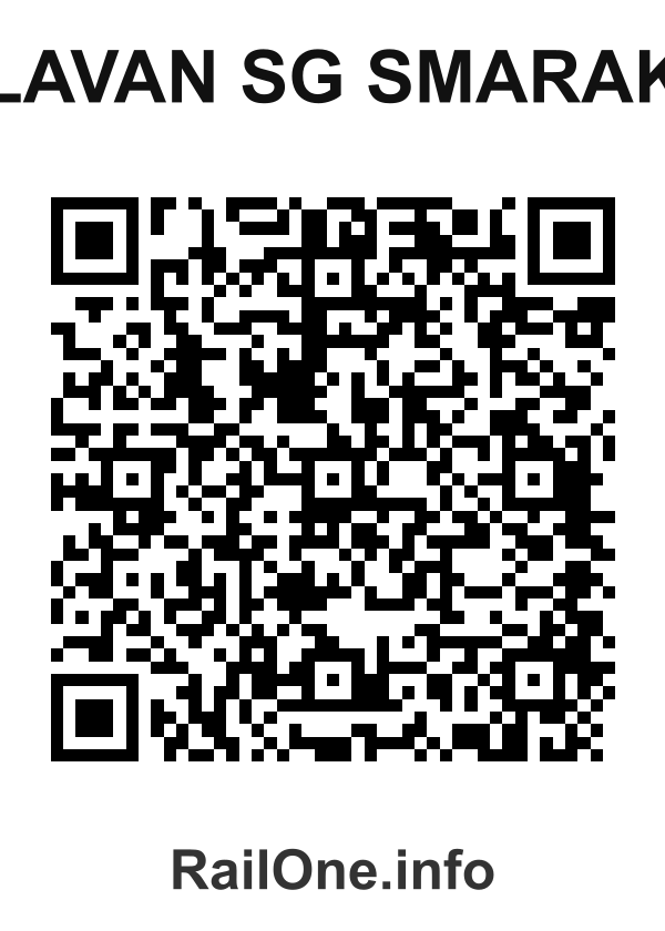 RailOne QR Code for Lavan Sg Smarak station