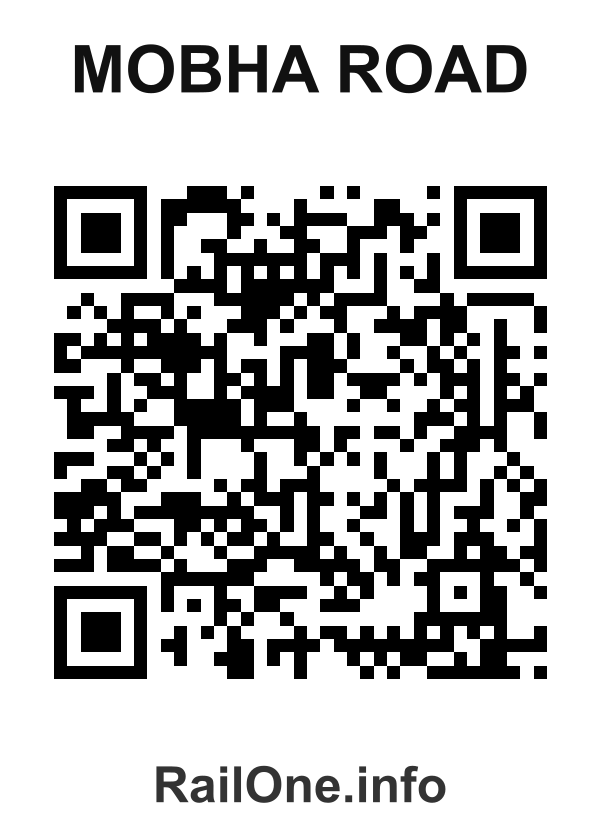 RailOne QR Code for Mobha Road station
