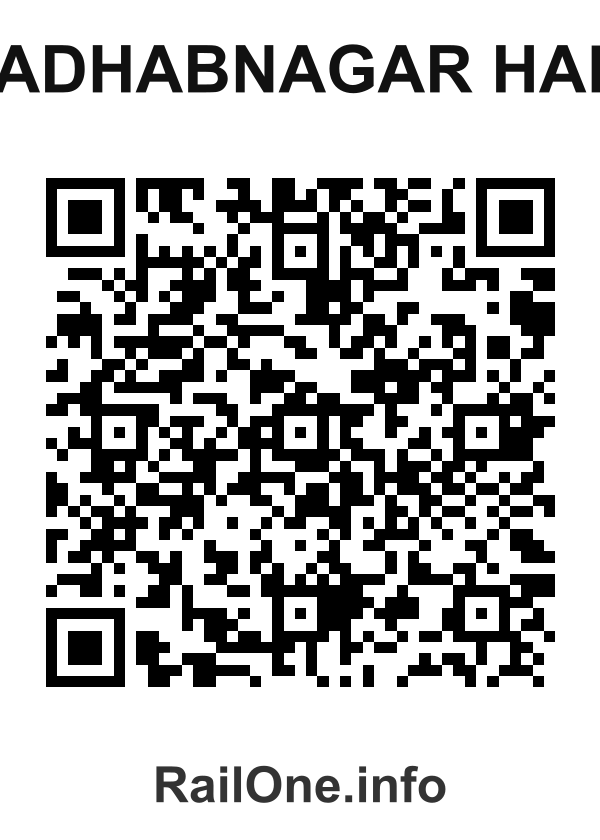 RailOne QR Code for Madhabnagar Halt station