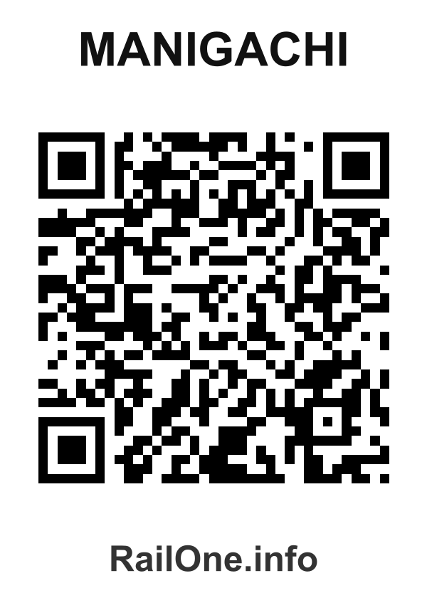 RailOne QR Code for Manigachi station