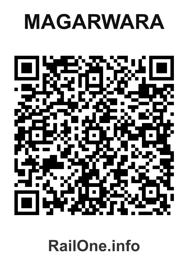RailOne QR Code for Magarwara station