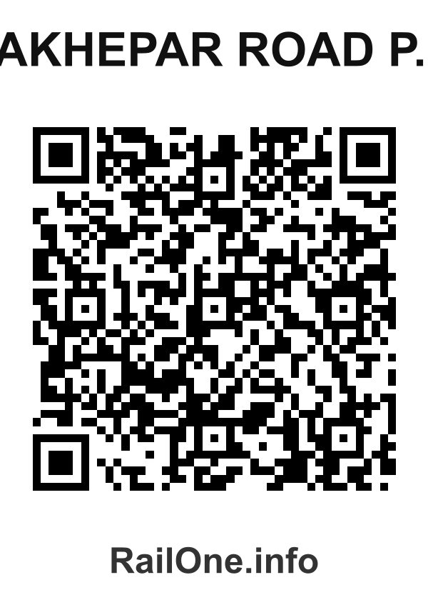 RailOne QR Code for Makhepar Road P.h. station