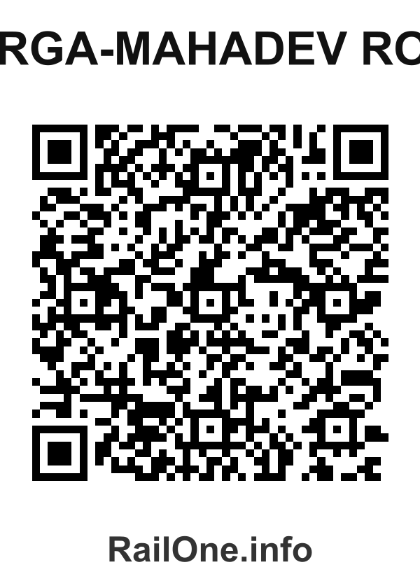 RailOne QR Code for Murga-mahadev Road station