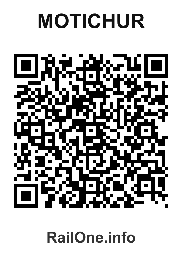 RailOne QR Code for Motichur station