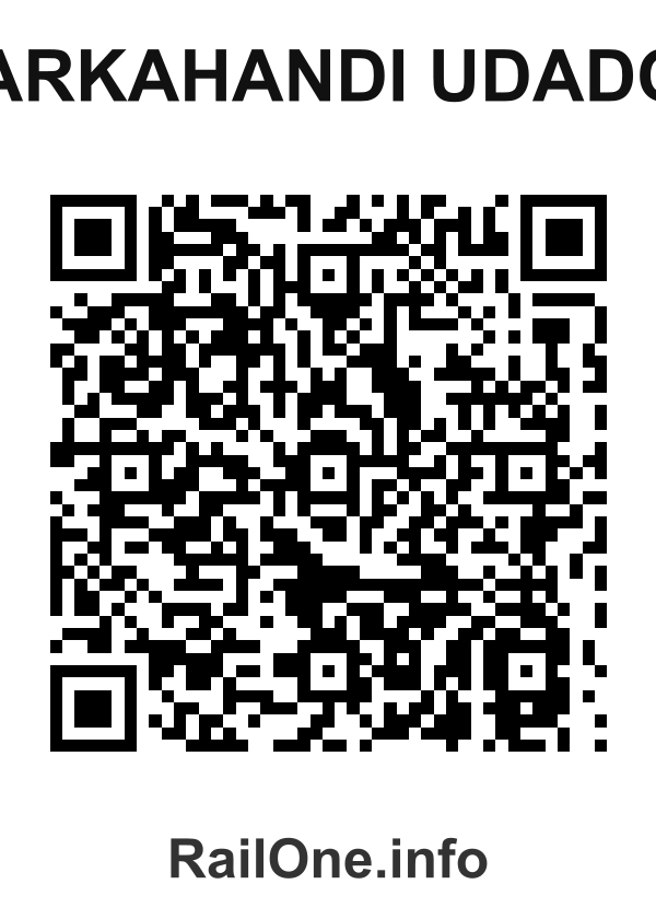 RailOne QR Code for Markahandi Udadon station