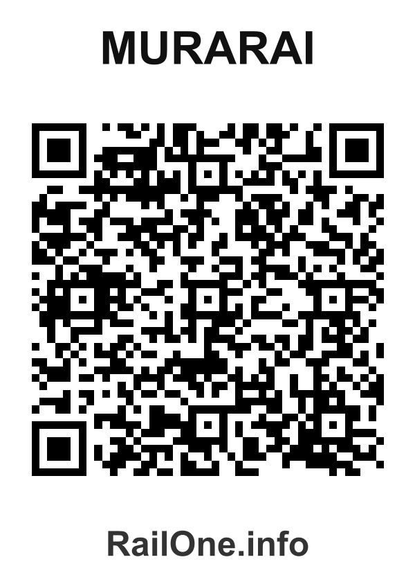 RailOne QR Code for Murarai station