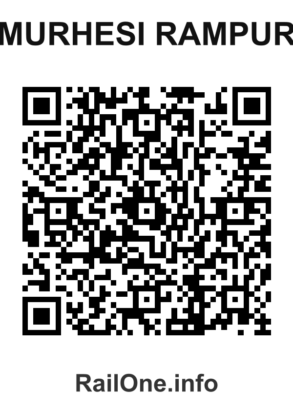 RailOne QR Code for Murhesi Rampur station