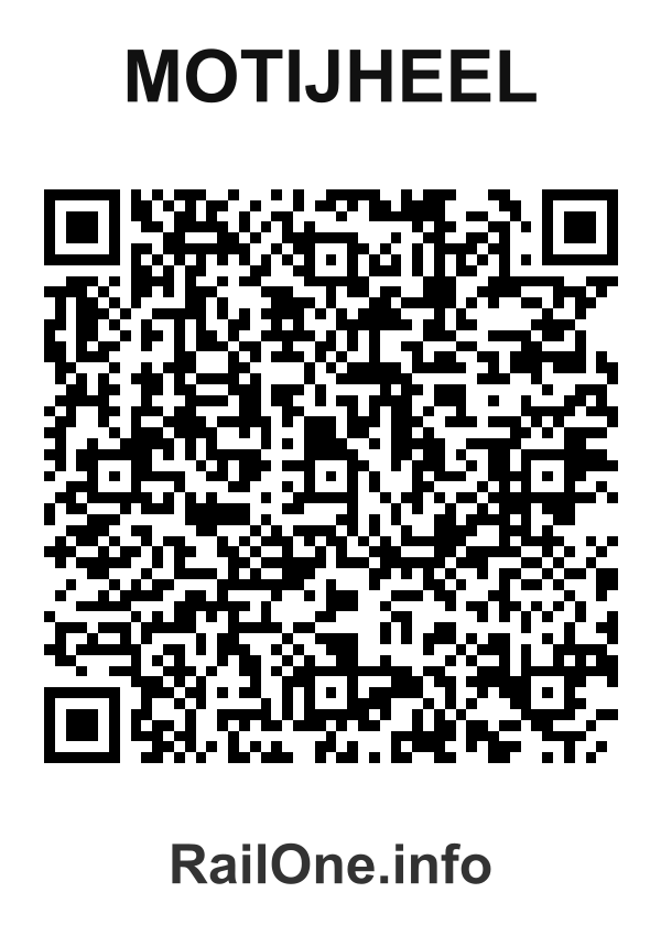 RailOne QR Code for Motijheel station