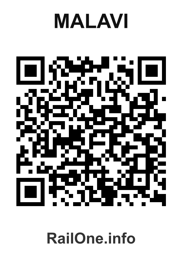 RailOne QR Code for Malavi station