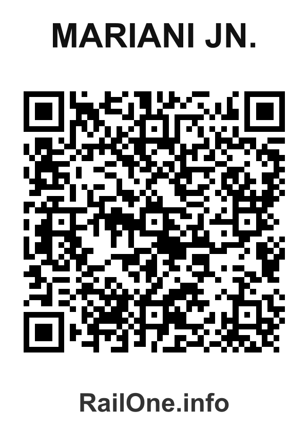 RailOne QR Code for Mariani Jn. station