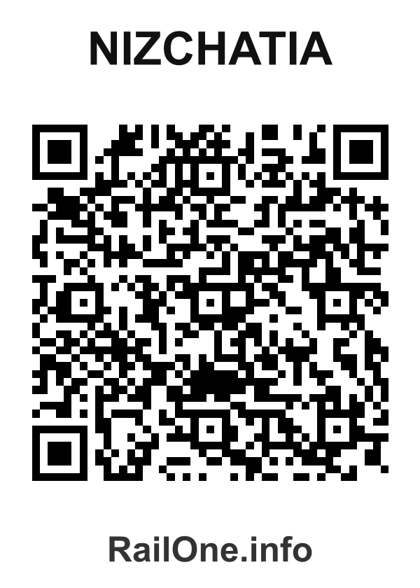 RailOne QR Code for Nizchatia station