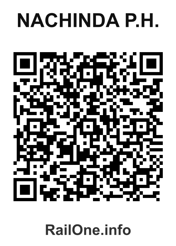 RailOne QR Code for Nachinda P.h. station
