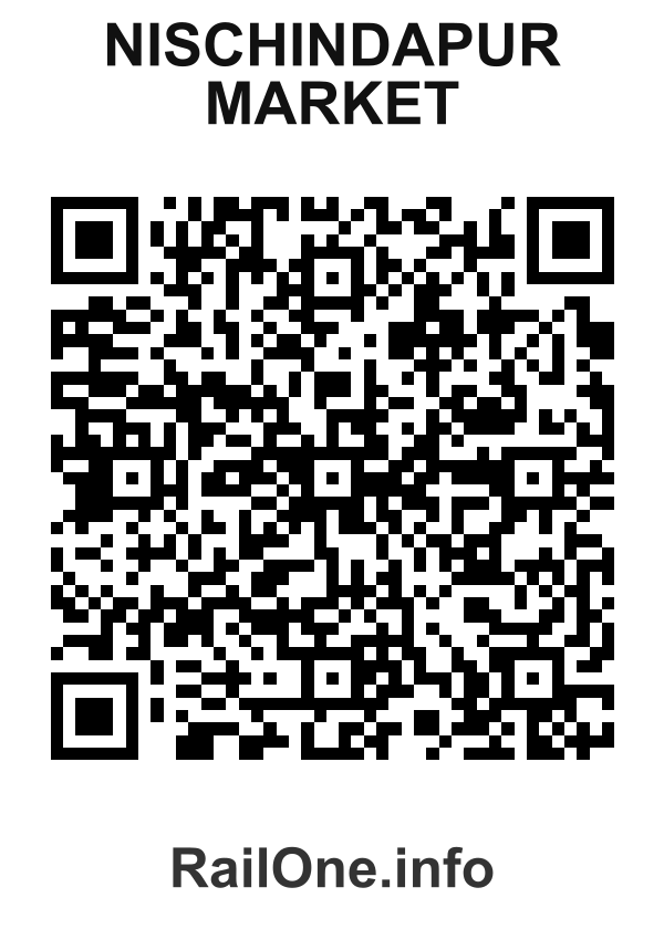 RailOne QR Code for Nischindapur Market station